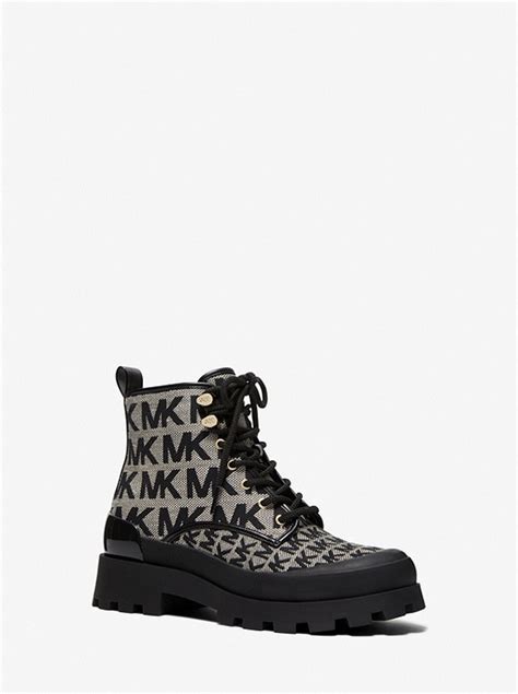 Payton Logo Jacquard Combat Boot 